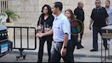 إسعاد يونس وزياد ظاظا.. توافد نجوم الفن والموسيقى على عزاء هاني شنودة