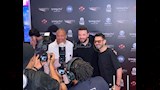 أحمد زاهر وخطيب ابنته شريف الليثي عرض فيلم خلي بالك من نفسك (1)