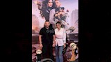 ملك أحمد زاهر وخطيبها يخطفان الأنظار من خلال حضورهم العرض الخاص لفيلم خلي بالك من نفسك (2)