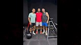 شريف علاء مع يوسف أوباما وسيف فاروق جعفر