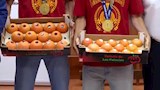 تكريم جافي وفابيان رويز 
