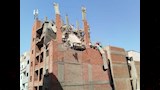 انهيار عقار طلخا (1)