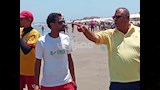 الإنقاذ البحري على شاطئ بورسعيد