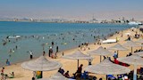 زحام في الشاطئ العام بالسويس_3