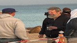 مات ديمون في كواليس التصوير
