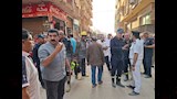 كواليس انتشال جثمان ضحية انهيار عقار طلخا