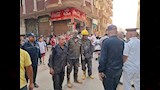 كواليس انتشال جثمان ضحية انهيار عقار طلخا
