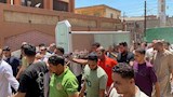 خلال تشيبع الجنازة 