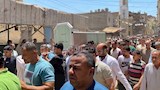 لحظات تشييع الجنازة 