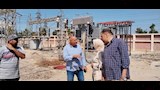 النائبة إيمان خضر في محطة محولات القنايات (3)