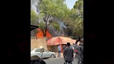 حريق محدود داخل كلية التربية بجامعة عين شمس (6)