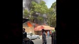 حريق محدود داخل كلية التربية بجامعة عين شمس (5)