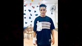 احمد سليمان الغارق في بحر بورسعيد