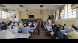 رئيس جامعة العاصمة يتفقد اختبارات القدرات (1)