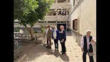 رئيس جامعة العاصمة يتفقد اختبارات القدرات (6)