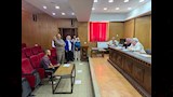 رئيس جامعة العاصمة يتفقد اختبارات القدرات (7)