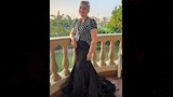 بفستان أنيق رانيا محمود ياسين تخطف الأنظار_7