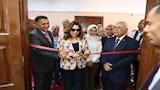 وزيرة التنمية المحلية ومحافظ القليوبية يفتتحان المركز التكنولوجي بأجهور