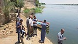 بعد انهيار الممشى المعدني.. لجنة فنية تفحص محطة مياه الفقاعي ببني سويف (صور)