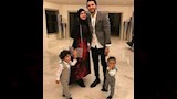 أحمد حجازي وزوجته