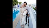 أحمد حجازي وزوجته