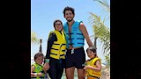 أحمد حجازي وزوجته