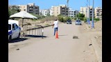 بوابات على مداخل شاطئ بورفؤاد٢