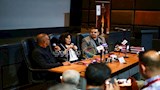 كواليس ندوة إسعاد يونس في القومي للمسرح