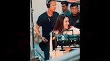 أمينة خليل في كواليس مسلسل الأمير