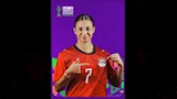 نادين غازي لاعبة منتخب مصر