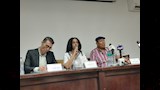أحمد ماهر خلال ندوة ضمن برنامج تكريمه قي مهرجان القومي للمسرح (2)