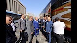 وزير النقل يدشن 20 أتوبيسًا من إنتاج النصر للسيارات لدعم السوبرجيت (2)