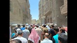 الجنازة. 