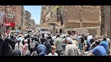  تشييع جثمان طالبة ثانوية عامة بأسيوط بعد وفاتها إثر سقوطها من الطابق السادس  (2)