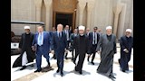 وزير الأوقاف ونقيب الأشراف ومحافظ القاهرة يؤدون صلاة الجمعة بمسجد مصر بالعاصمة الجديدة (2)