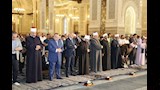 وزير الأوقاف ونقيب الأشراف ومحافظ القاهرة يؤدون صلاة الجمعة بمسجد مصر بالعاصمة الجديدة (5)