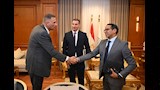 استقبال الوفد 