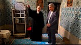 بالصور.. وزير السياحة والآثار يزور دير سانت كاترين ويلتقي الأنبا سيميون مطران الدير