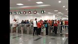 توافد الجماهير المصرية على المونوريل (15)