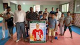 خلال توجيه رسالة الدعم