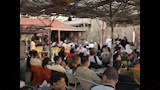 تجمع جماهير بورسعيد على الشاطئ٢