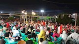 مراكز شباب بني سويف خلال مباراة مصر واستراليا (3)