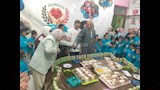 أطفال الفيوم يستقبلون الأول على الجمهورية للمكفوفين بممر شرفي (5)