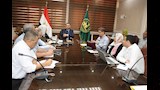 محافظ القليوبية يوجه بحصر بؤر القمامة وتكثيف تطهير المجاري المائية (1)
