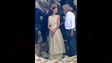 زيندايا في كواليس تصوير فيلم الأوديسة