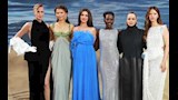 زيندايا مع نجمات فيلم الأوديسة