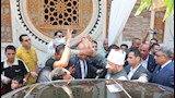 وزير الأوقاف ومحافظ الدقهلية ووكيل الشيوخ يفتتحون مسجد الأقصى بالسنبلاوين (1)
