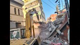 رفع أنقاض عقار قرية جفصا في الدقهلية (15)