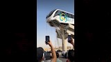 فيديو الذكاء الاصطناعي لقطار المونوريل وشباك الرجل العنكبوت