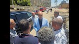 محافظ أسيوط يتفقد أعمال إصلاح كسر مفاجئ بخط مياه الشرب المغذي لمحطة نزلة عبداللاه  (1)